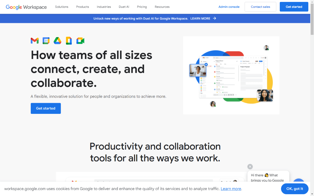 اتوماسیون اداری Google Workspace